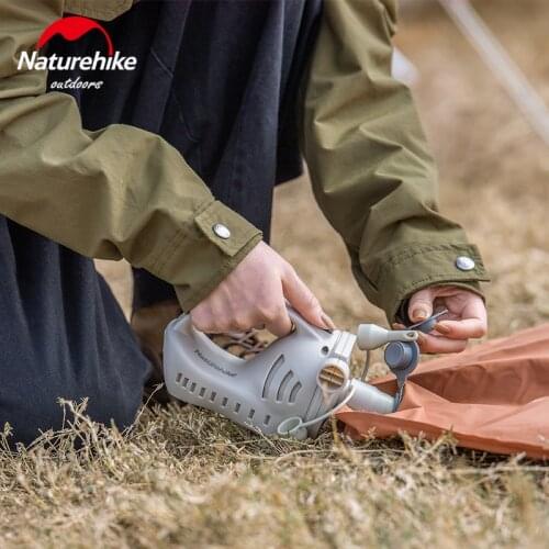 Naturehike Outdoor Ultralight 0.35KG Portable Electric Air Pump Multifunction Inflatable Mat Swimming Ring Pillow Fast Inflation