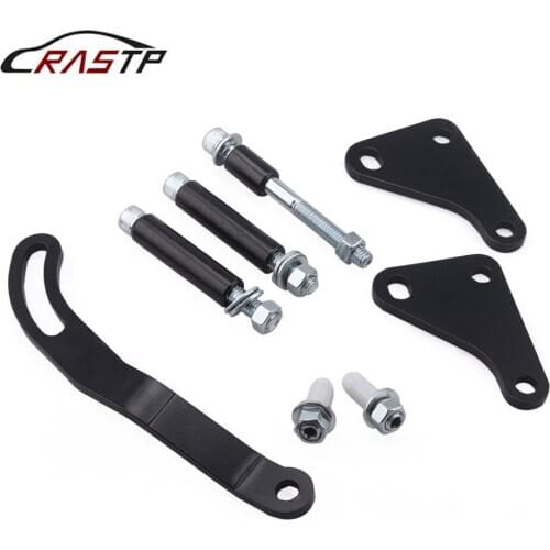 RASTP-SBC Black PUMP Mounting Bracket A Type For SWP LWP Saginaw for Chevy 350 Automotive Parts Car Styling RS-EM1012