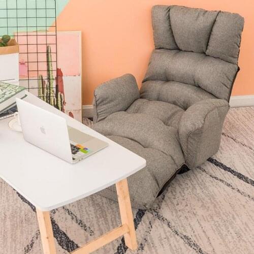 Folding Lazy Sofa Chair Balcony Bedroom Floating Window Recreational Back Folding Lifting Chair Single Back Tatami Sofa