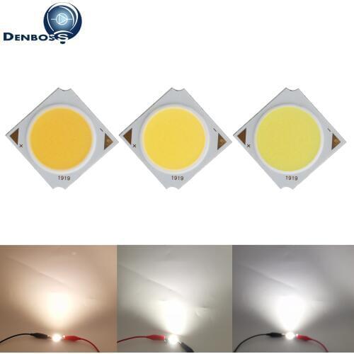 Manufacturer 19mm 17mm Square Aluminum Board LED COB Strip Light Source Module 10W 15W 20W 30W COB bulb lamp Epistar chip