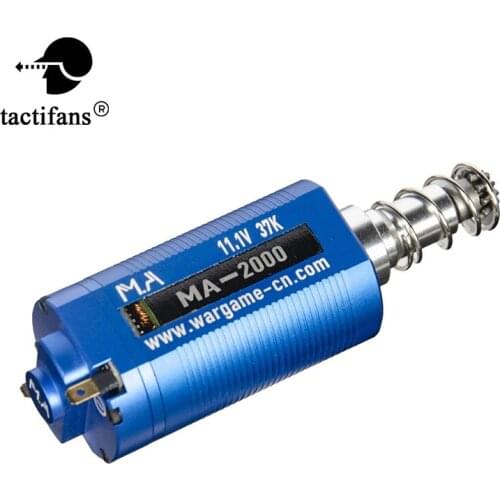 TACTIFANS Brushless Motor Plug-in CNC Long Axis Hight Speed Torque D Pinion Gear V2 Gearbox M4 Paintball Airsoft AEG Accessories