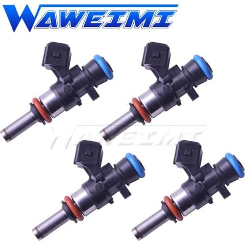 WAWEIMI 4pcs OEM 0280158112 Bioo Fuel Injector for VW 412 73-94 Genuine Bosch EV14 12ohm 714cc injection Nozzle New Value