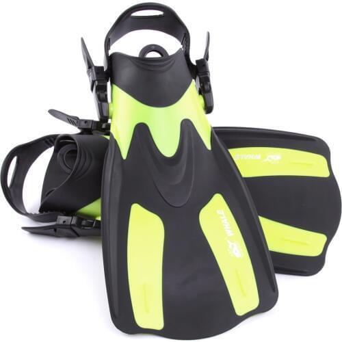 C370 high quality Adult swimming diving fins flippers snorkeling fins diving equipment Men and women Multi-color optional