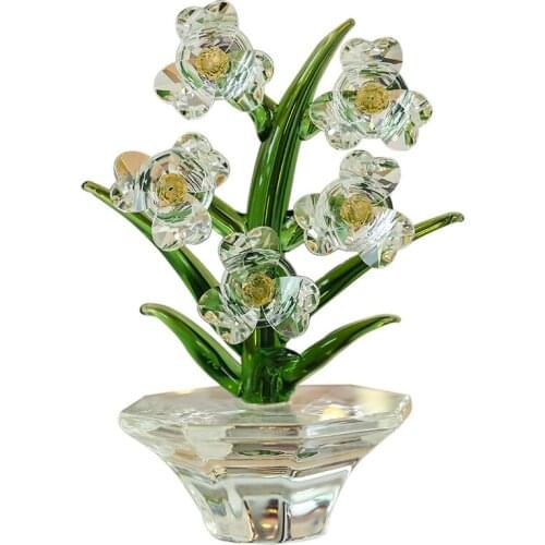 YUZHOU Glass Flower Vases