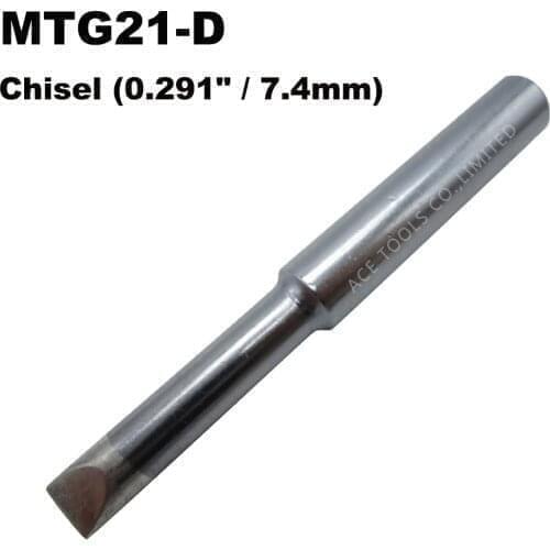 10 Pieces MTG21-D Soldering Tips Replace Fit WELLER WLC200 SPG80 SP80NUS SP80NEU SPG80L Station Iron Nozzle Bit Handle Pencil