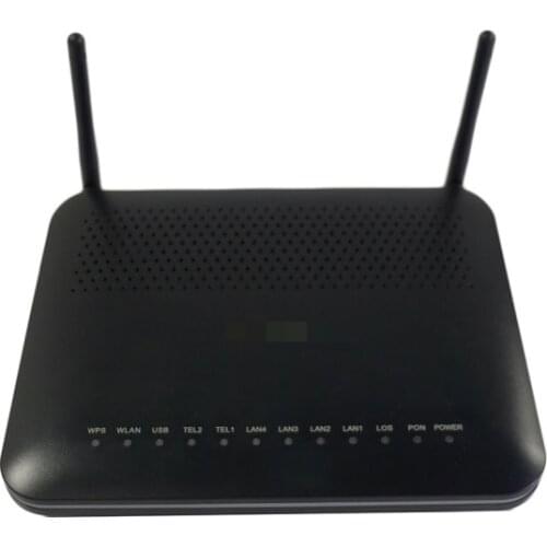 Free shipping 5pcs/Lot HG8245 4GE/FE+WIFI EPON ONU Second-hand products Optical Network Terminal no Power Adapter