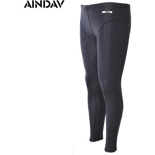 Free Shipping Swimwear Long Mens Swimsuit Sharkskin Water Repellent Mens Swimming Trunks Sport Classic Men Swimwear Plus Size