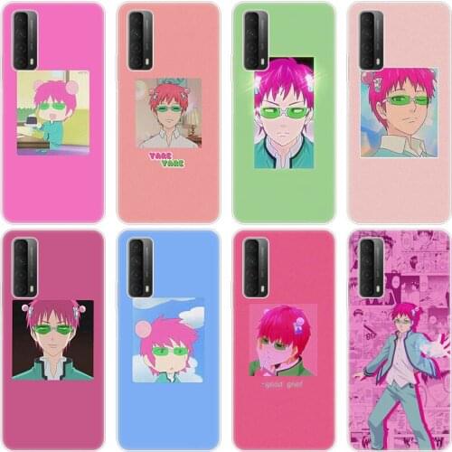 The Disastrous Life of Saiki K Phone Case for Huawei P50 Pro P40 Lite E P30 Pro P10 Plus P20 Lite P Smart Z 2021 Pro 2019 Cover