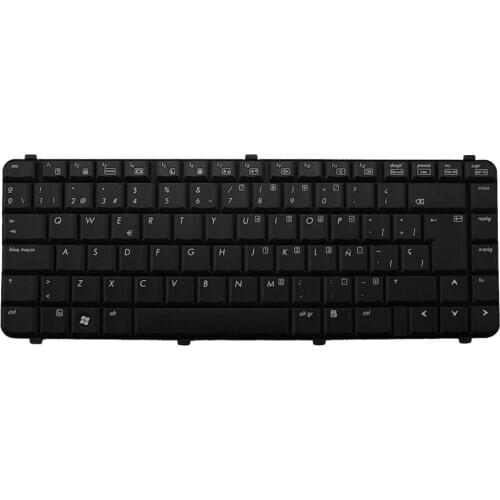 Black ES Spanish Layout PC Laptop Keyboard Parts for COMPAQ 510 511 610 615 Series Laptop Replacement Keyboards