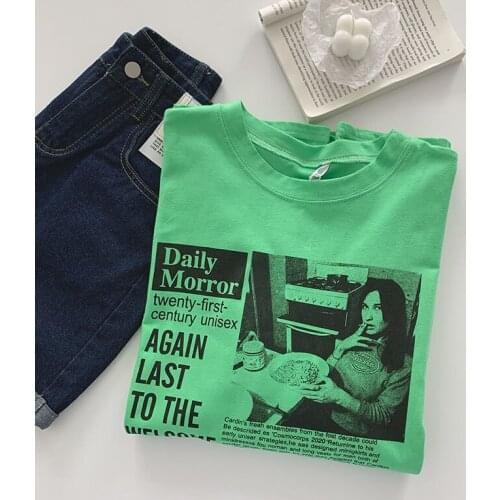 Cheap wholesale 2021 spring summer autumn new fashion casual woman t-shirt lady beautiful nice women Tops female Vy614