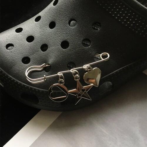 2021 Designer Croc Charms DIY love Shoe Pin Decoration Simple Retro Shoes Buckle Fashion Clogs Buckle Make Your Shoes Unique