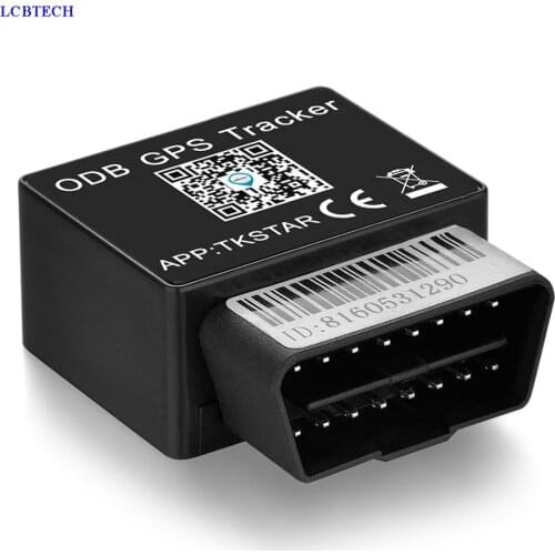 TK816 OBDVehicle locator car GPS tracker GSM/GPRS network and GPS satellite positioning system lifetime free platform fee