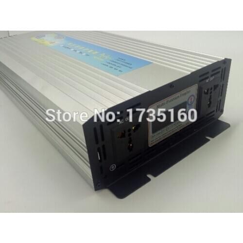 Inverseur de panneau solaire 3500W(DC12v/24v to AC110v/120v/230v/240v) Pure Sine Wave dc to ac Inversor