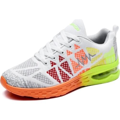 2020 Women Platform Sneakers Shoes Breathable Casual Shoes Men Air Woman Fashion Height Increasing Couple Shoes Plus Size 35-46