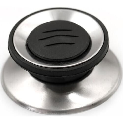 Kitchen Appliances Knob Cover Glass Kitchen Pan Top 5mm Handle Hole Handle Stainless Steel