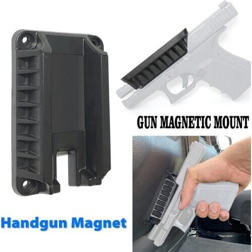 Invisible Gun Magnet Mount Quick Draw Loaded Concealed Gun Holder Holster
