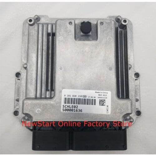 Original New Car Engine Computer Board ECU Electronic Control Unit EDC17 0281020250 S00001636