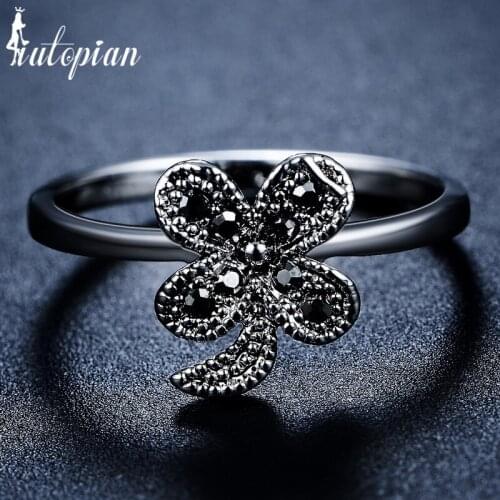Iutopian Brand New Arrival Vintage Retro Daisy Flower Ring for Women High Quality #AA2722