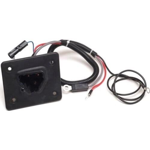 48V Delta-Q Charger Receptacle Fits EZGO Carts, 602529