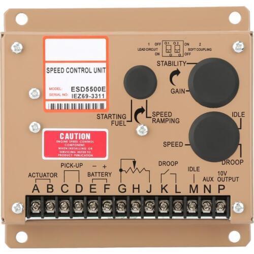 Generator Speed Controller Electronic Engine Speed Controller Governor Generator Controller Panel 1KHz - 7.5KHz