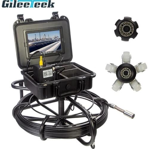7inch Lcd Monitor Wifi Pipe Pipeline Inspection Video Camera 1080p Endoscope Drain Sewer Pipe Video Camera System Night Vision