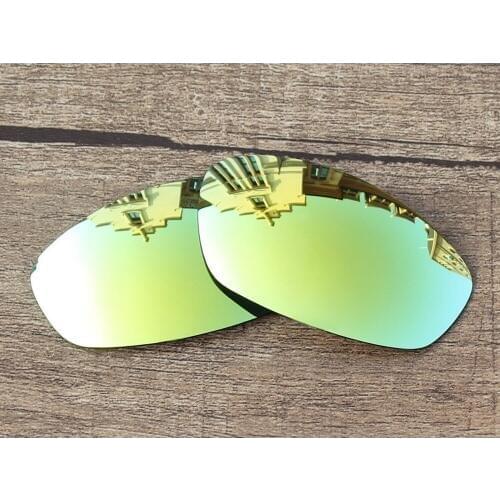 Vonxyz 24K Mirror Polycarbonate Replacement Lenses for-Oakley Whisker Frame