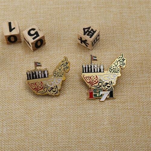 Good quality military badge new design arabic aluminum badges