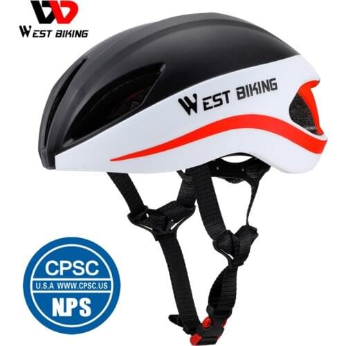 WEST BIKING Professional Bicycle Helmet Ultra Light EPS Racing Helmet MTB Road Bike Cycling Helmet Men Women Cycling Safety Cap