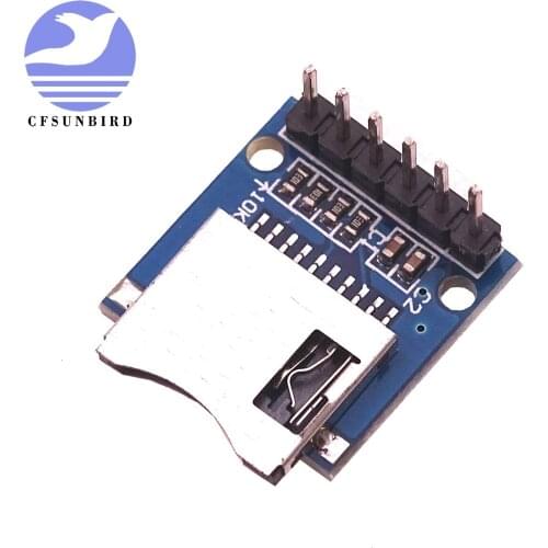 20Pcs Micro SD Storage Board Mini Miniture SD Card Module Micro Memory Shield Module With Pins For AVR ARM