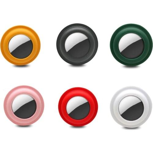 20CE Stick Paste Protective Cover Silicone Case Tracker Protector for AirTags Tracker,Safety and Anti-Lost,Mini Easy To Carry