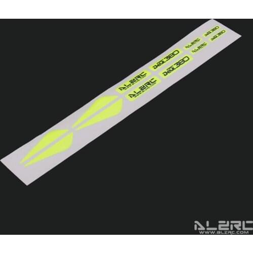 ALZRC Landing Skid Sticker DIY Devil 380 FAST 3D Fancy RC Helicopter Aircraft Accessories TH18704-SMT6