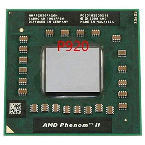 Free shipping Laptop CPU P920 HMP920SGR42GM 1.6GHz 2MB Quad Core Notebook processors Laptop CPU New&Original