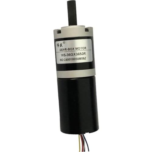 36GX3650R DC brushless planetary gear reducer motor, 12V 24V 5-950rpm