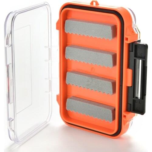 Double Side Waterproof Pocket Fly Fishing Box Slid Foam Insert Hold 170 Flies Wholesale High Quality