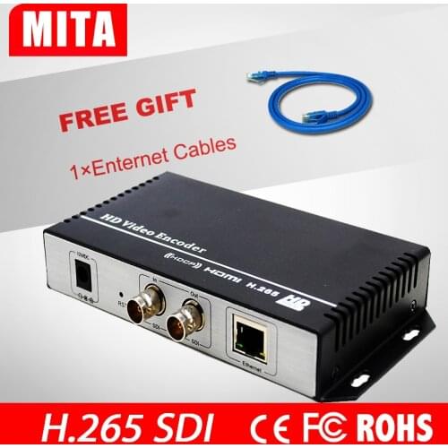 HD H.265 SDI encoder for Live Broadcast to VLC Media Server Xtream Codes