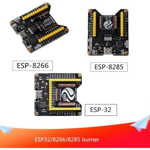 ESP32/8266/8285 Module Upgrade Flash Download Tool Firmware Downloader Code Burner Program Flashing Support ESP Series Modules