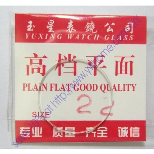 New flat glass watch crystal diameter 22mm Thick 1mm