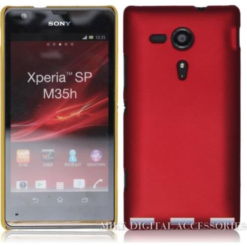 New High Quality Multi Colors Luxury Rubberized Matte Hard Phone Case Cover For Sony Xperia SP M35h C5302 C5303 Free Shipping