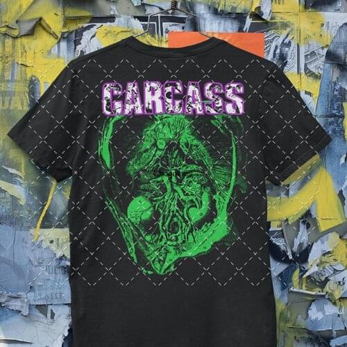 CARCASS Nationwide Necroticism T shirt Uk Grindcore Death Metal Black Tee