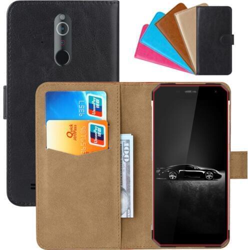 Luxury Wallet Case For ioutdoor X PU Leather Retro Flip Cover Magnetic Fashion Cases Strap