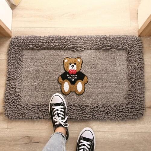 Absorbent Bathroom Carpet Thicken Bathroom Non-Slip Mat Living Room Carpet Bedroom Household Mat Bathroom Mat Wholesale