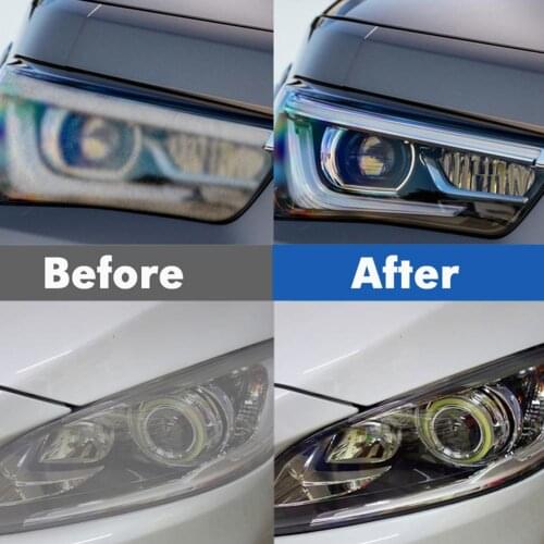 30/60ML Car Headlight Repair Fluid Headlight Scratch Repair Refurbishment Polish Agent Headlight Restoration Evaporator Liquid