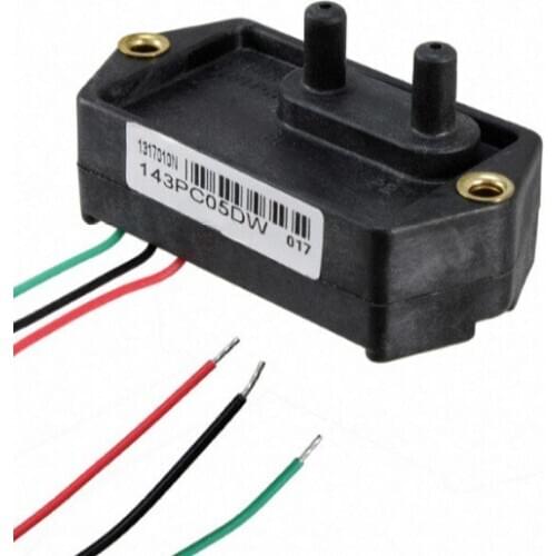 143PC05DW SENSOR BIDIRECTIONAL +-5 PSI PRESSURE SENSOR