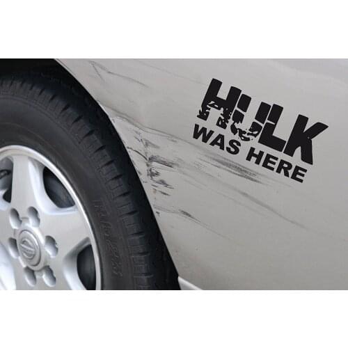 4X4 Dent Damage Funny Fix It Decal 12.7cm