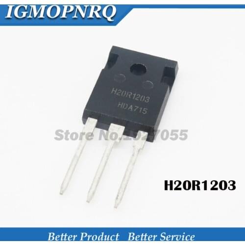 5pcs/lot H20R1203 TO-247 IGBT 1200V new