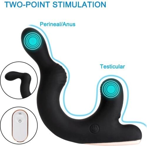 Anal Plug Vibrator 9 Frequency Sex Toy For Men Woman Prostate Massager Erotic Toys Vibrating Butt Plug G-Spot Anus Stimulation