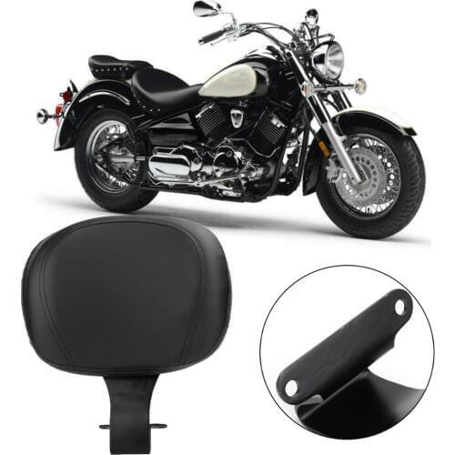 Areyourshop for Yamaha V Star 1100 XVS 1100 Drag Star Front Driver Rider Backrest Motorcycle Covers