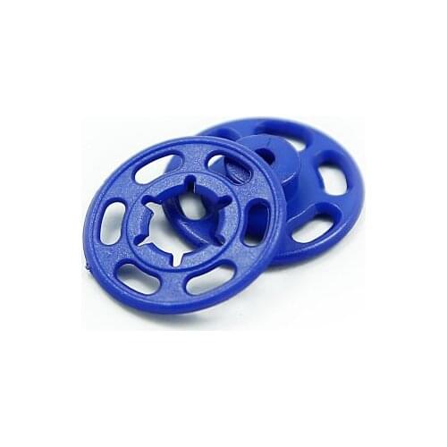 Free shipping 20pcs/lot sapphire blue plastic snap button baby clothes button shirt button children clothes button 7.5mm-21mm