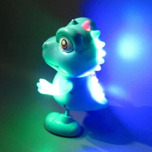 Electric Dancing Dinosaur LED Light Music Model Interactive Toy Educational Children Toy Kids Gift