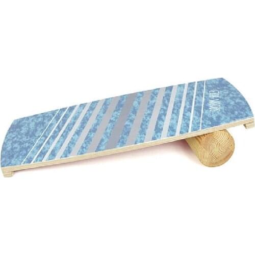 Wooden Balance Board Yoga Twisting Fitness Balance Plate Core Workout For Abdominal Waist Legs Muscles Of Roller- Board Balancing